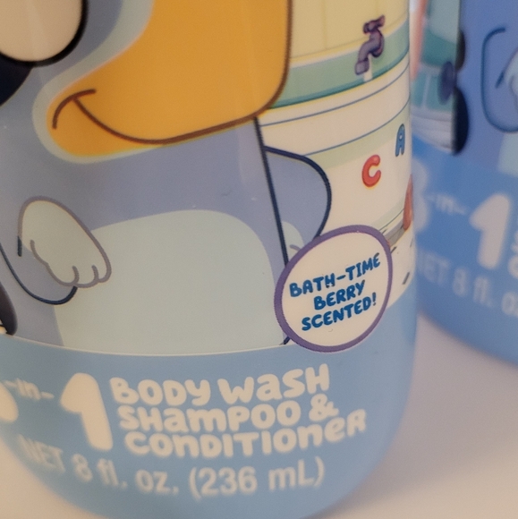 Bluey 3in1 BODYWASH SET OF 3 - Picture 3 of 3